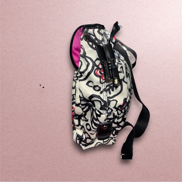 Coach Poppy Daisy Graffiti Floral Backpack - Picture 8 of 8